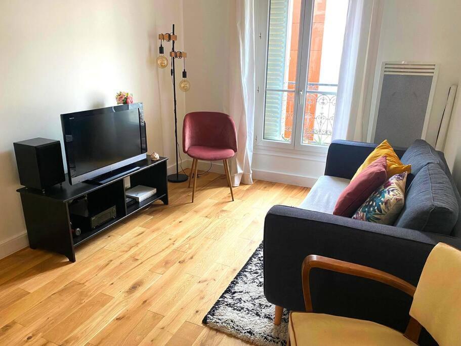 Logement Entier - Appartement Cosy De 2 Pieces Paris Exterior foto